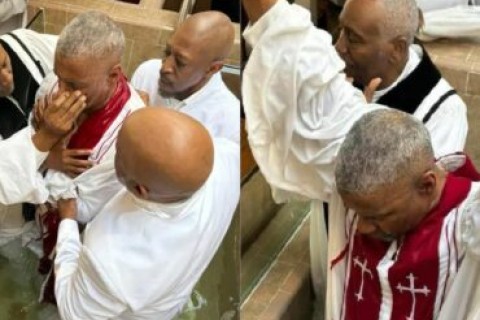 Denzel Washington é batizado nas águas e poderá se tornar pastor
